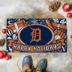 Detroit Tigers Holiday PVC Mat, 28"x16" - MLB