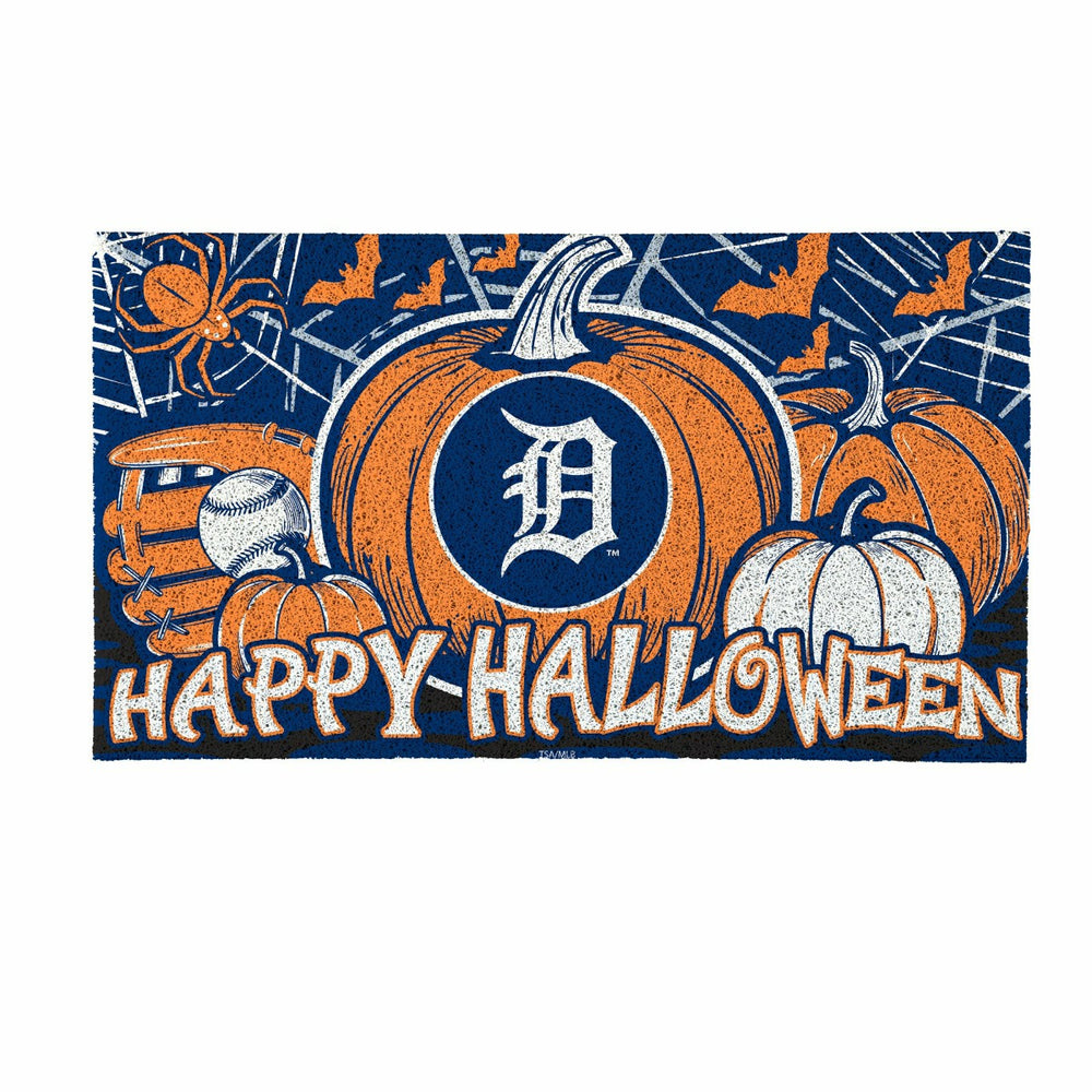 Detroit Tigers Halloween PVC Mat, 28"x16" - MLB