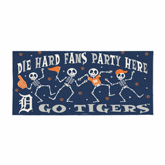 Detroit Tigers Flocked Coir Halloween Sassafras Switch Mat, 22"x10" - MLB