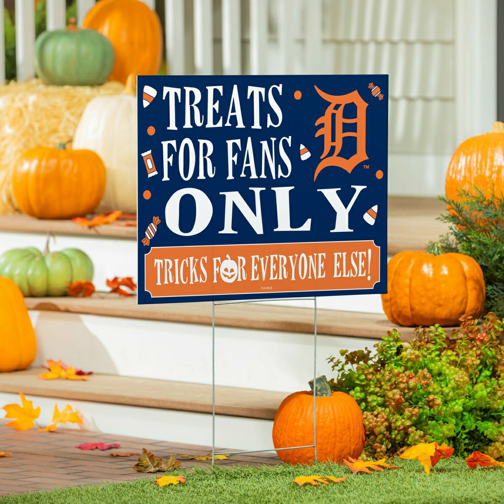 Detroit Tigers Yard Sign, Halloween Treats for Fans - MLB Home
