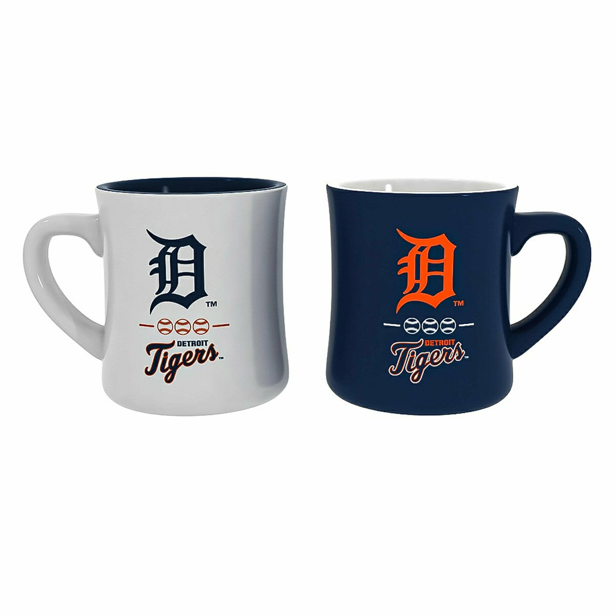Detroit Tigers 10oz Ceramic Cup Set, 2pc - MLB Home
