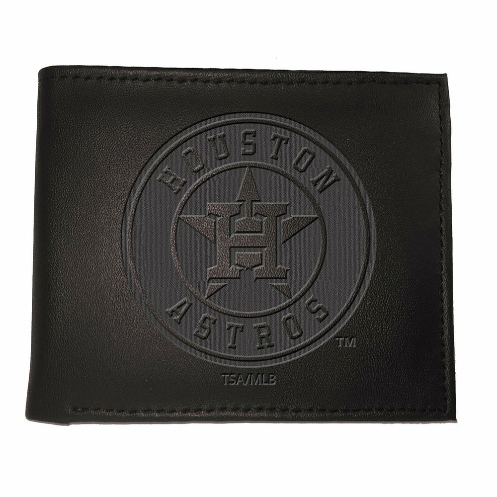 Houston Astros Bi-Fold Wallet Black - MLB Home