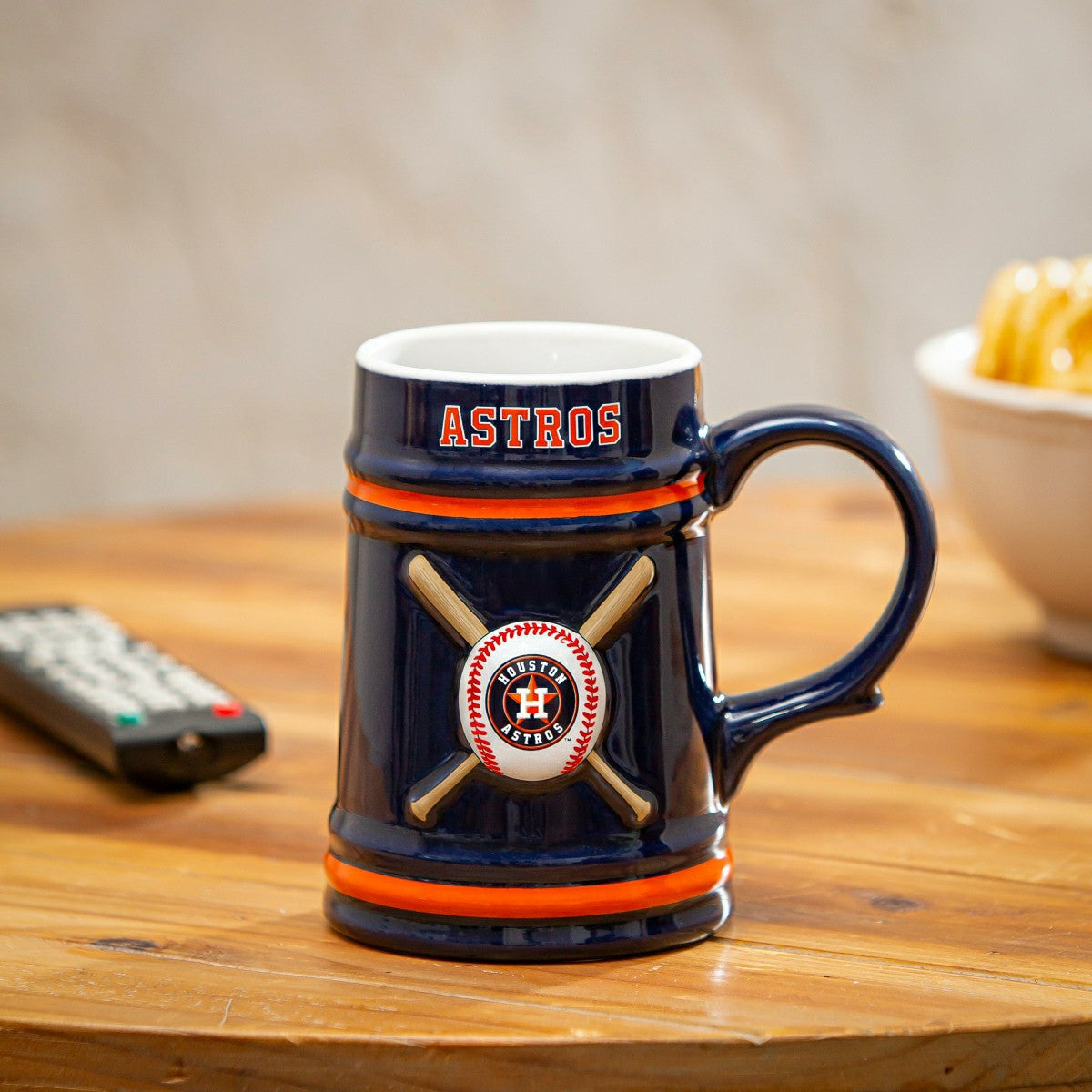 Houston Astros Ceramic Stein Cup, 24oz - MLB Home