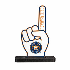 Houston Astros Baseball Foam Finger Desklite LED Decor - MLB Home