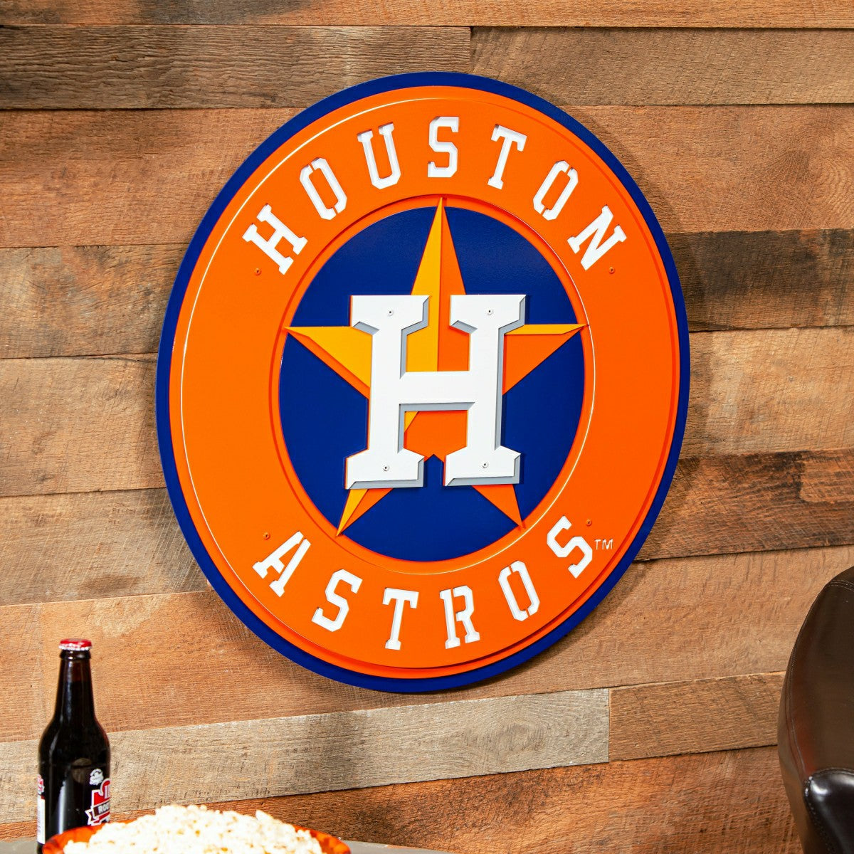 Houston Astros Premier Metal Wall Art - MLB Home