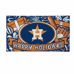 Houston Astros Holiday PVC Mat, 28"x16" - MLB