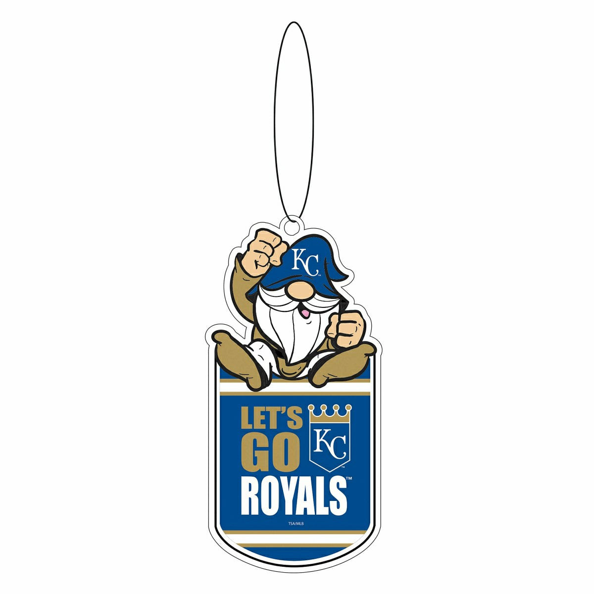 Kansas City Royals Gift Tag Ornament, Gnome Fan - MLB Home