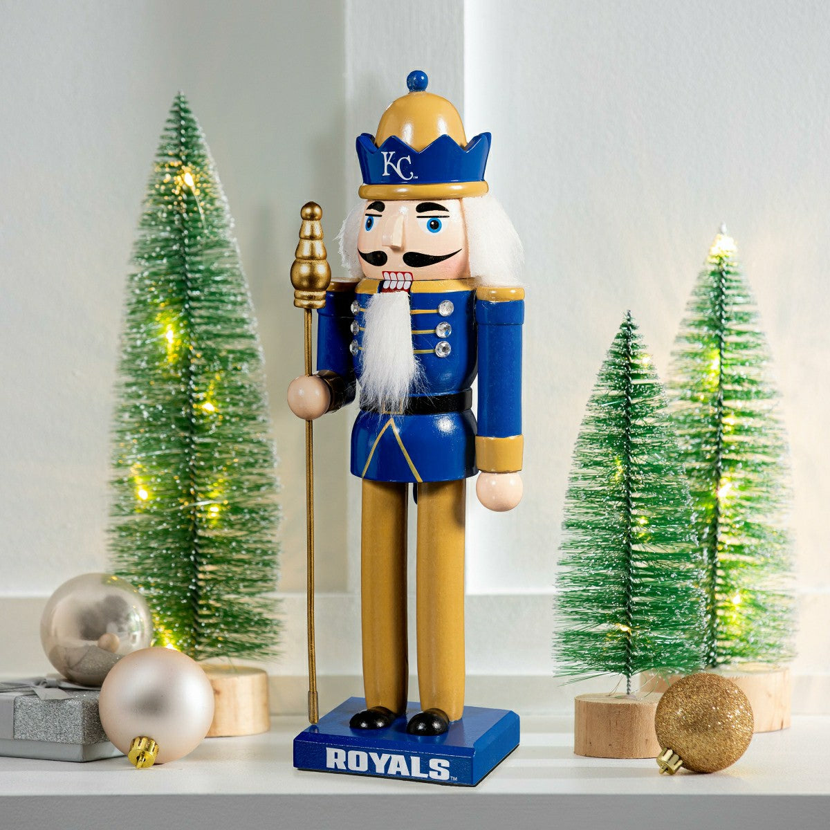 Kansas City Royals Nutcracker Statue - MLB Home