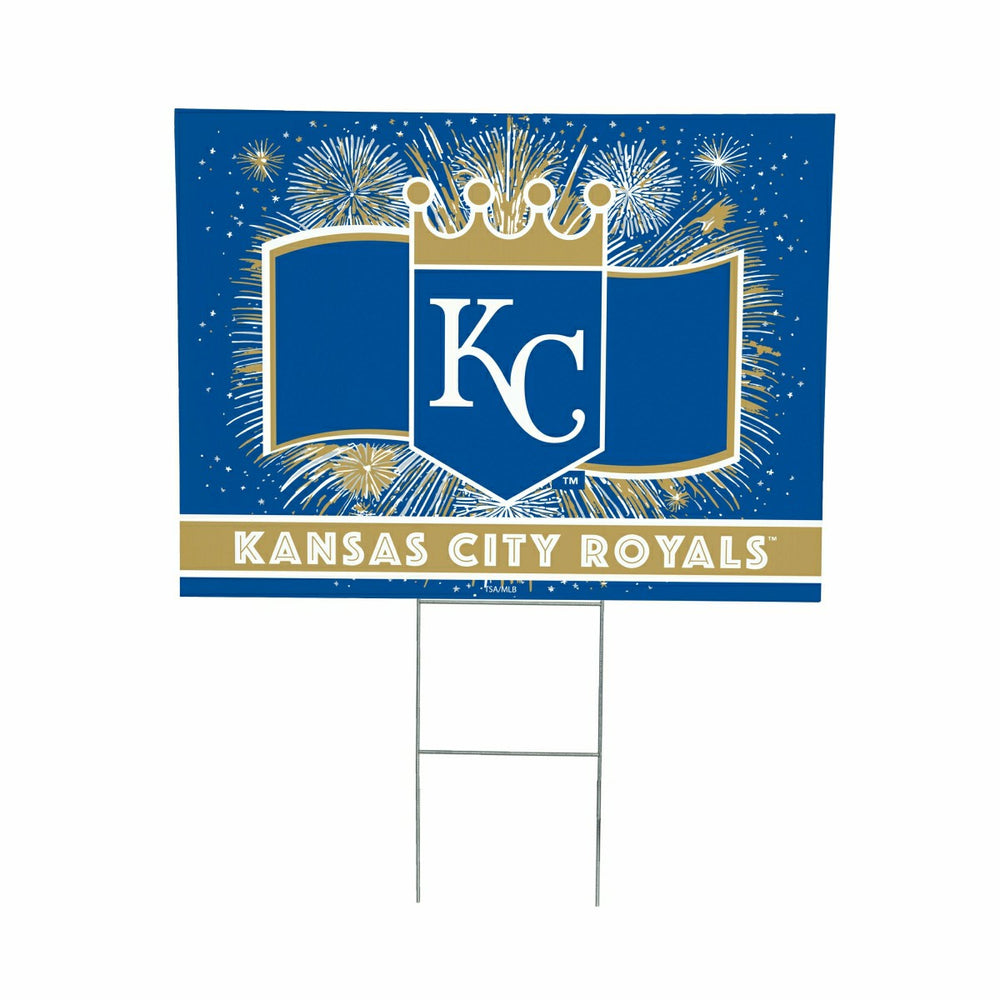Kansas City Royals Yard Sign, Patriotic - MLB Home