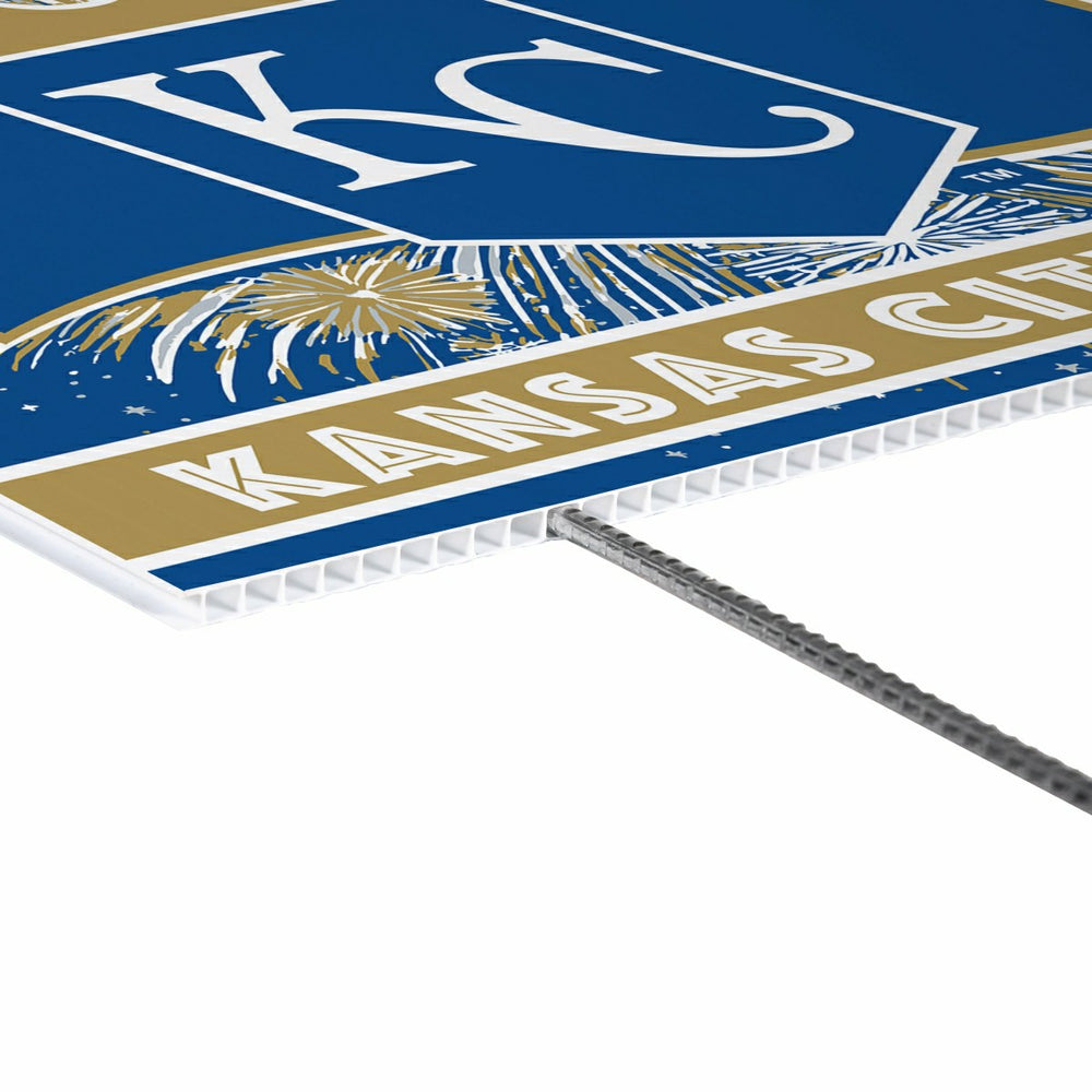 Kansas City Royals Yard Sign, Patriotic - MLB Home