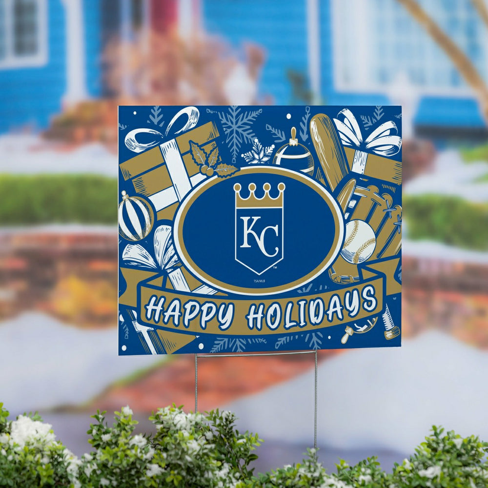 Kansas City Royals Yard Sign, Holiday - MLB Home