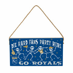Kansas City Royals Halloween Wood Wall Sign, 6x11 - MLB Home