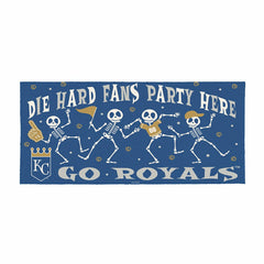 Kansas City Royals Flocked Coir Halloween Sassafras Switch Mat, 22"x10 - MLB