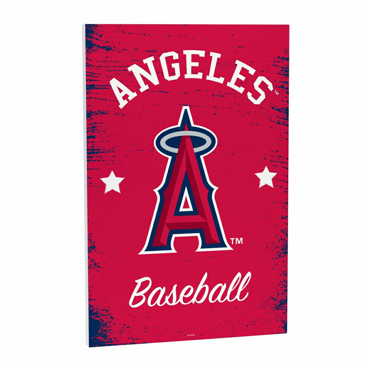 Los Angeles Angels Wood Wall Sign, 16x24 - MLB Home