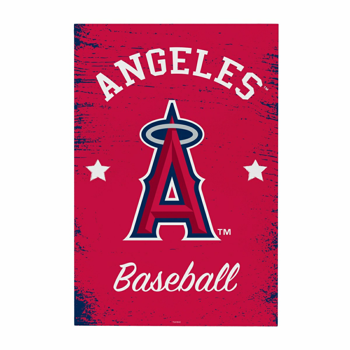 Los Angeles Angels Wood Wall Sign, 16x24 - MLB Home