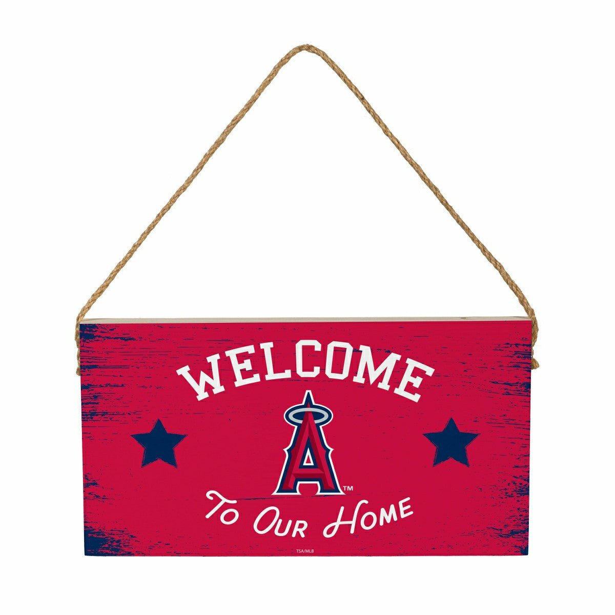 Los Angeles Angels Wood Wall Sign, 6x11 - MLB Home