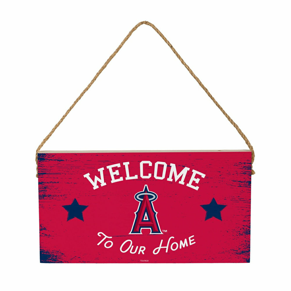 Los Angeles Angels Wood Wall Sign, 6x11 - MLB Home