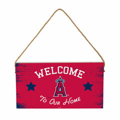 Los Angeles Angels Wood Wall Sign, 6x11 - MLB Home