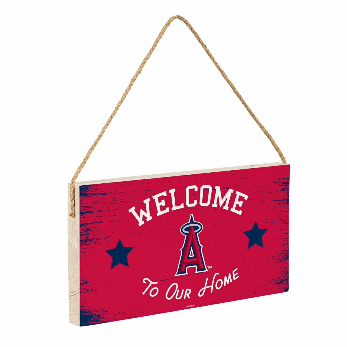 Los Angeles Angels Wood Wall Sign, 6x11 - MLB Home