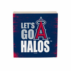 Los Angeles Angels Plock, Down Home Fans, 6x6 - MLB Home