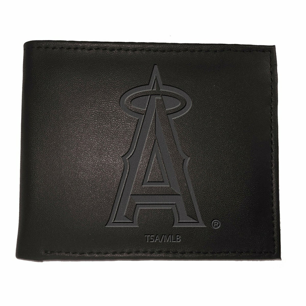Los Angeles Angels Bi-Fold Wallet Black - MLB Home