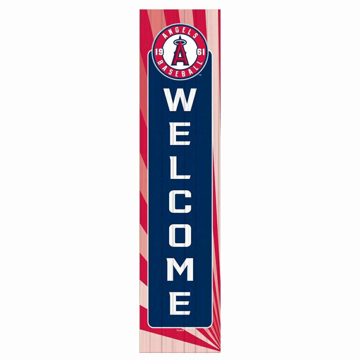Los Angeles Angels, Summer Seasonal Leaner, 46" Single Sided - MLB Home