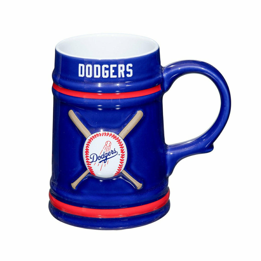Los Angeles Dodgers Ceramic Stein Cup, 24oz - MLB Home