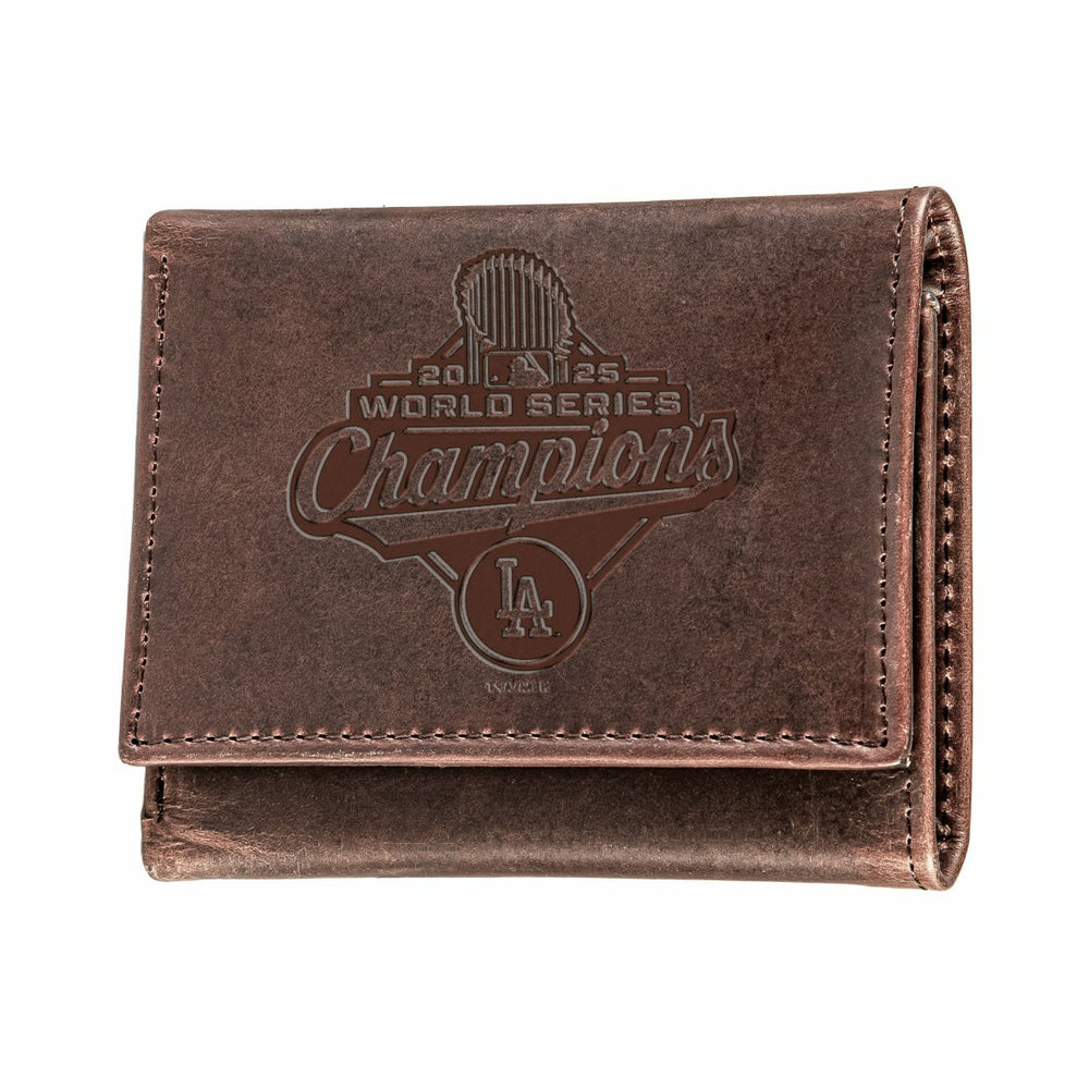 Los Angeles Dodgers, World Series 2025 Wallet, Tri-fold, Brown - MLB Home