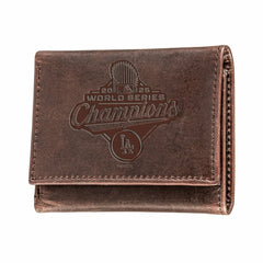 Los Angeles Dodgers, World Series 2025 Wallet, Tri-fold, Brown - MLB Home