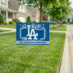 Los Angeles Dodgers Yard Sign, Patriotic - MLB Home