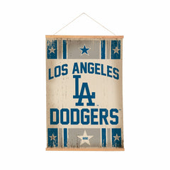 Los Angeles Dodgers, Canvas Wall Tapestry, Medium, 36x24 - MLB Home