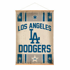Los Angeles Dodgers, Canvas Wall Tapestry, Large, 54x36 - MLB Home