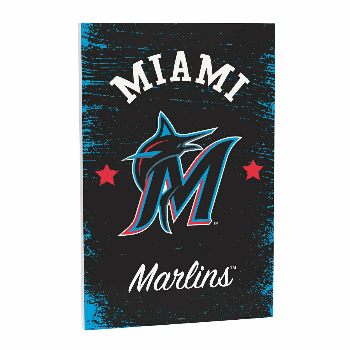 Miami Marlins Wood Wall Sign, 16x24 - MLB Home