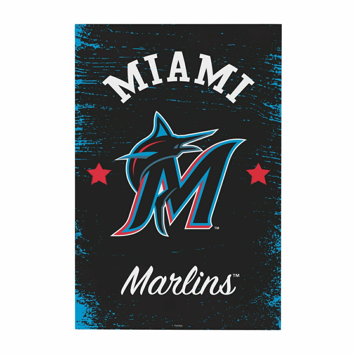 Miami Marlins Wood Wall Sign, 16x24 - MLB Home