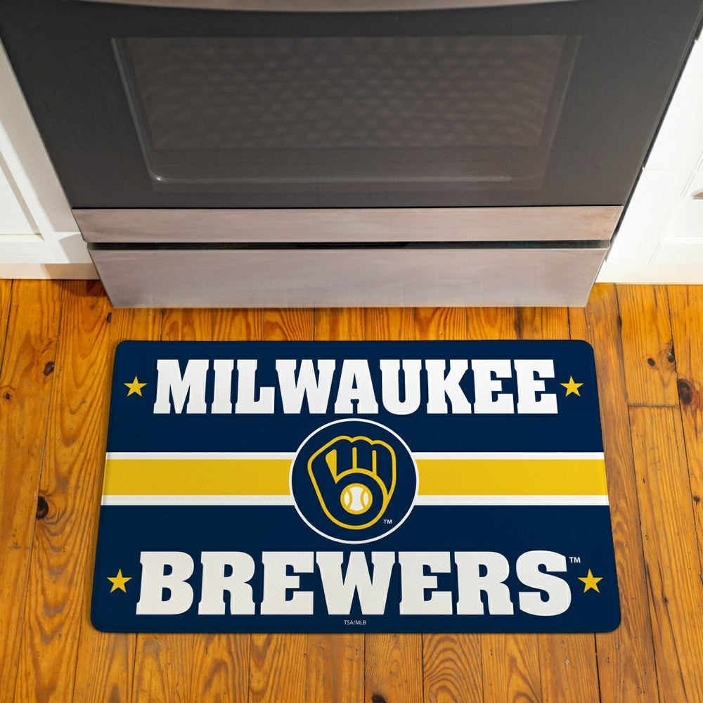Milwaukee Brewers Anti-Fatigue Mat, 18"x30" - MLB