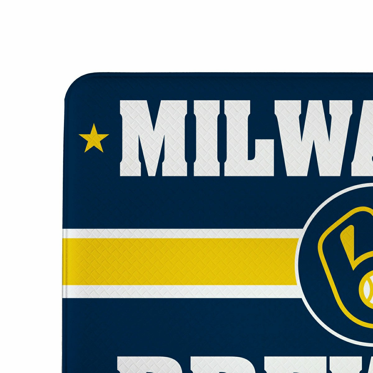 Milwaukee Brewers Anti-Fatigue Mat, 18"x30" - MLB