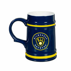 Milwaukee Brewers Ceramic Stein Cup, 24oz - MLB Home