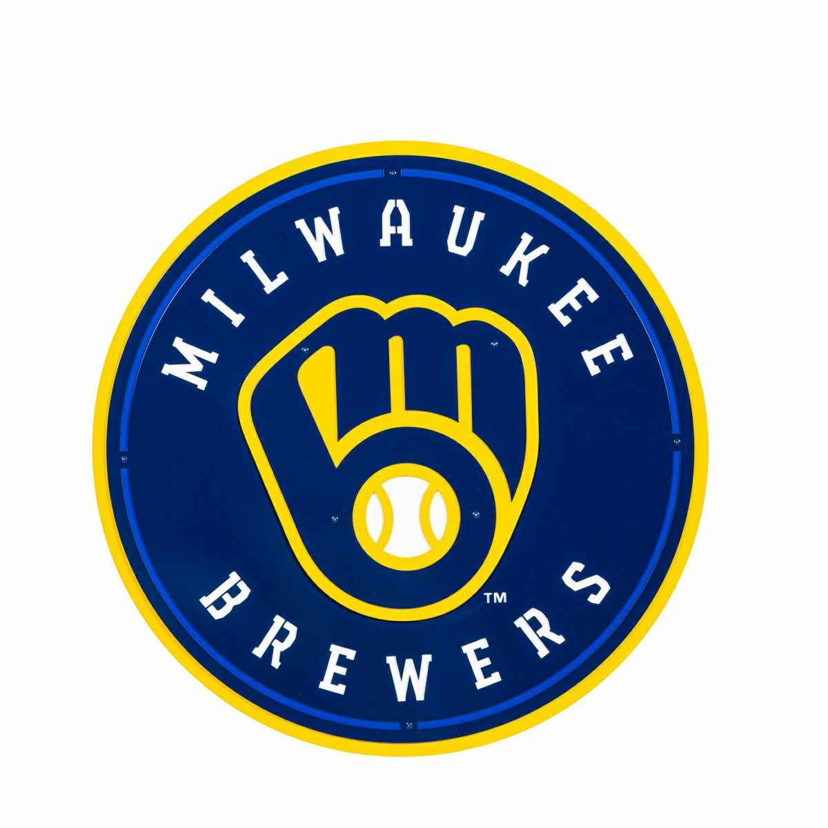 Milwaukee Brewers Premier Metal Wall Art - MLB Home