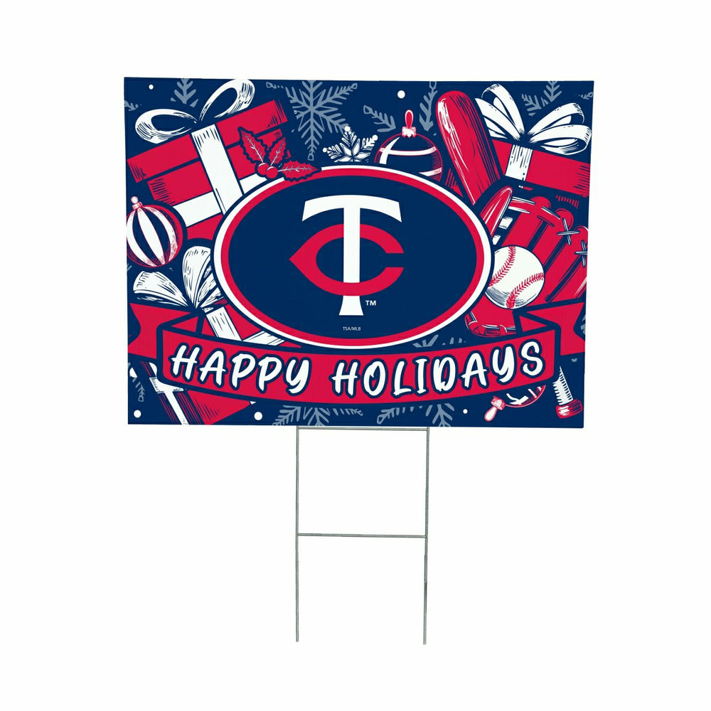Minnesota Twins Yard Sign, Holiday - MLB Home