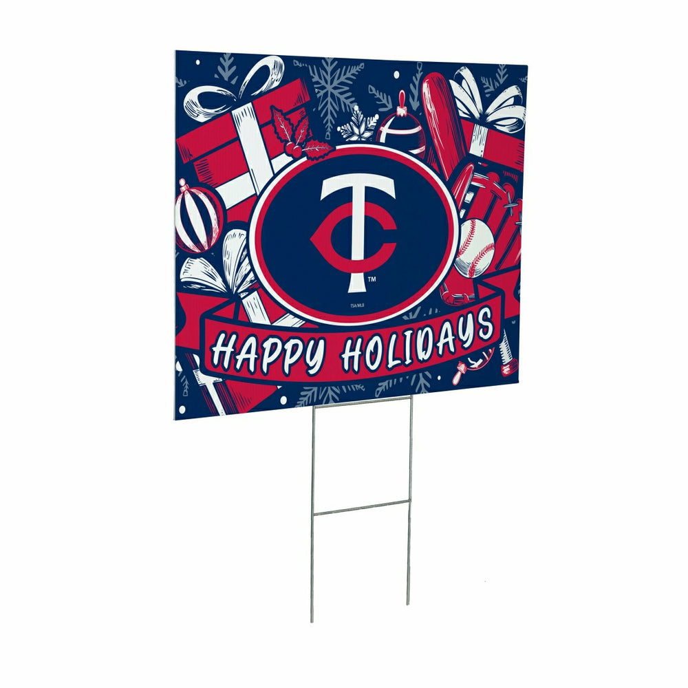 Minnesota Twins Yard Sign, Holiday - MLB Home