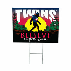 Minnesota Twins Yard Sign, Bigfoot - MLB Home