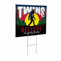 Minnesota Twins Yard Sign, Bigfoot - MLB Home