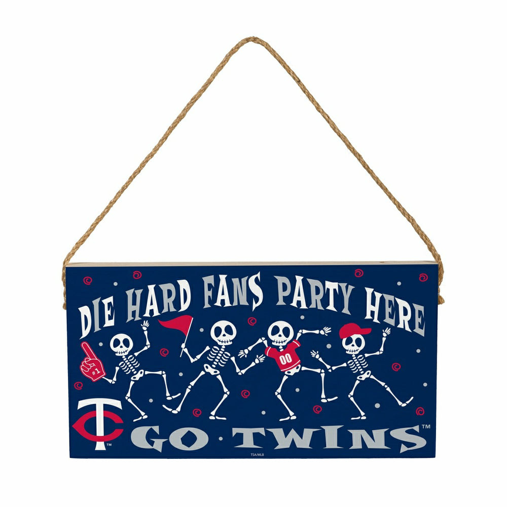 Minnesota Twins Halloween Wood Wall Sign, 6x11 - MLB Home