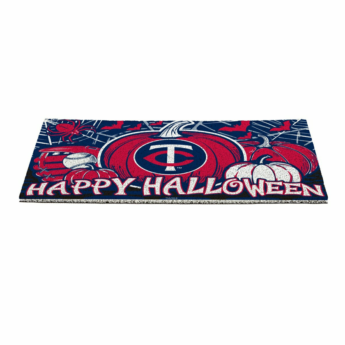 Minnesota Twins Halloween PVC Mat, 28"x16" - MLB