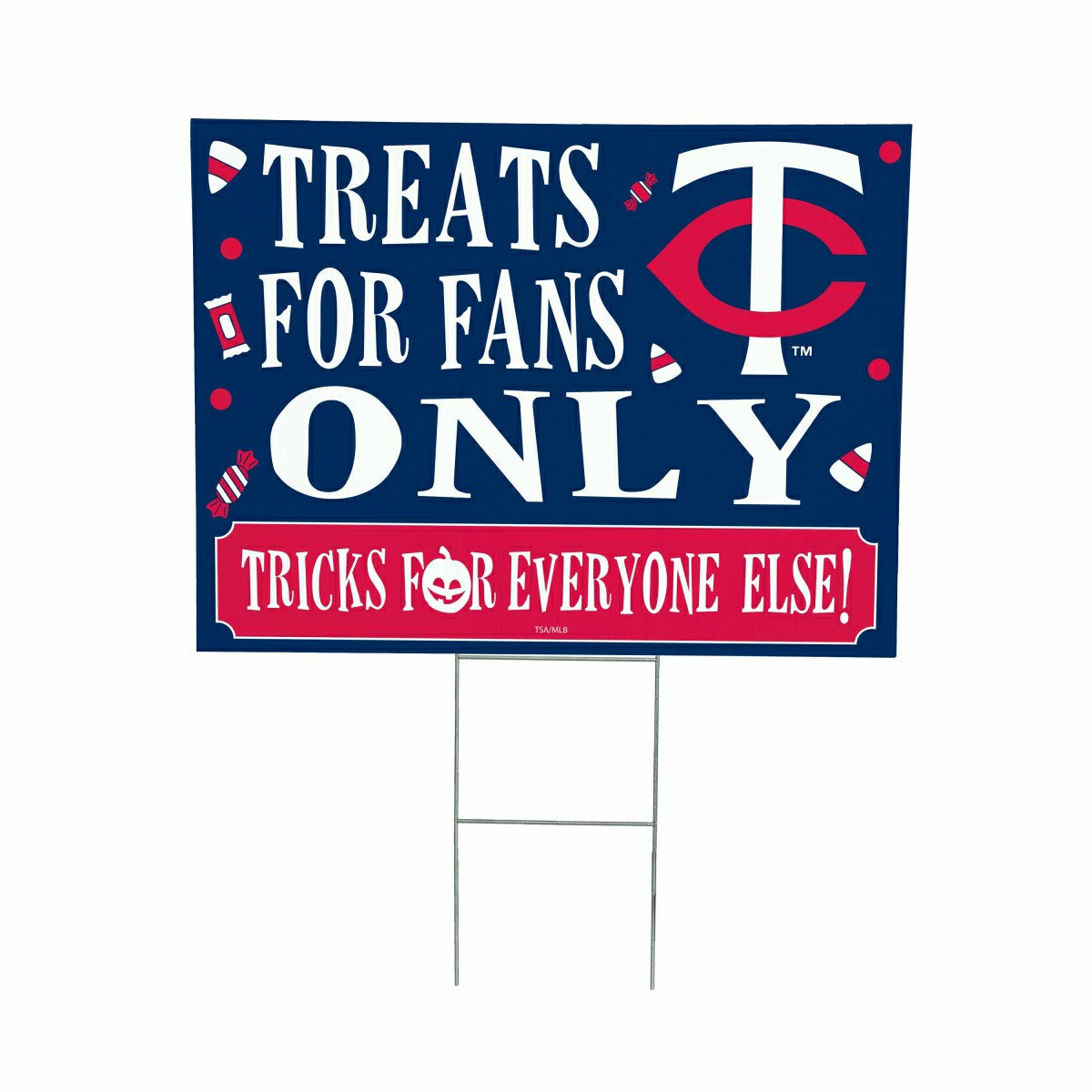 Minnesota Twins Yard Sign, Halloween Treats for Fans - MLB Home