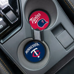 Minnesota Twins Car Coaster Set, 2pc - MLB Home