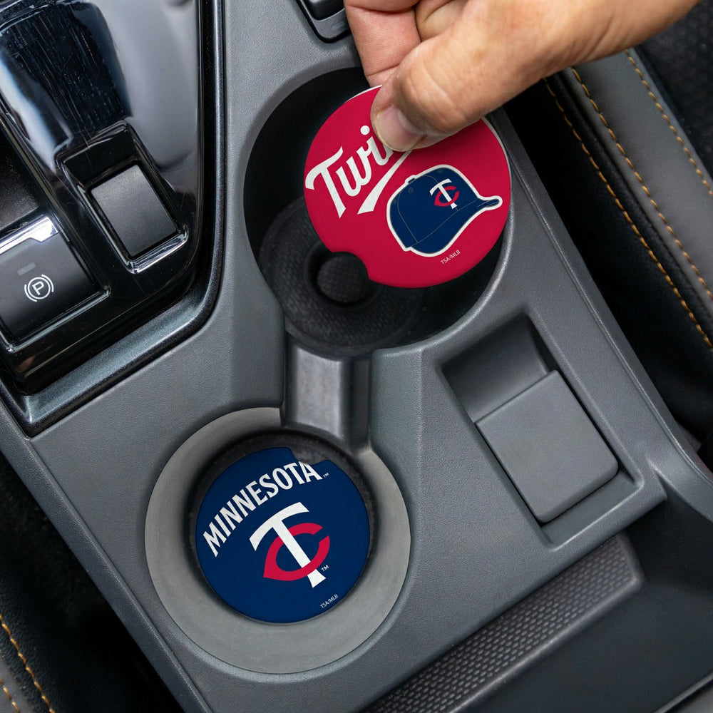 Minnesota Twins Car Coaster Set, 2pc - MLB Home
