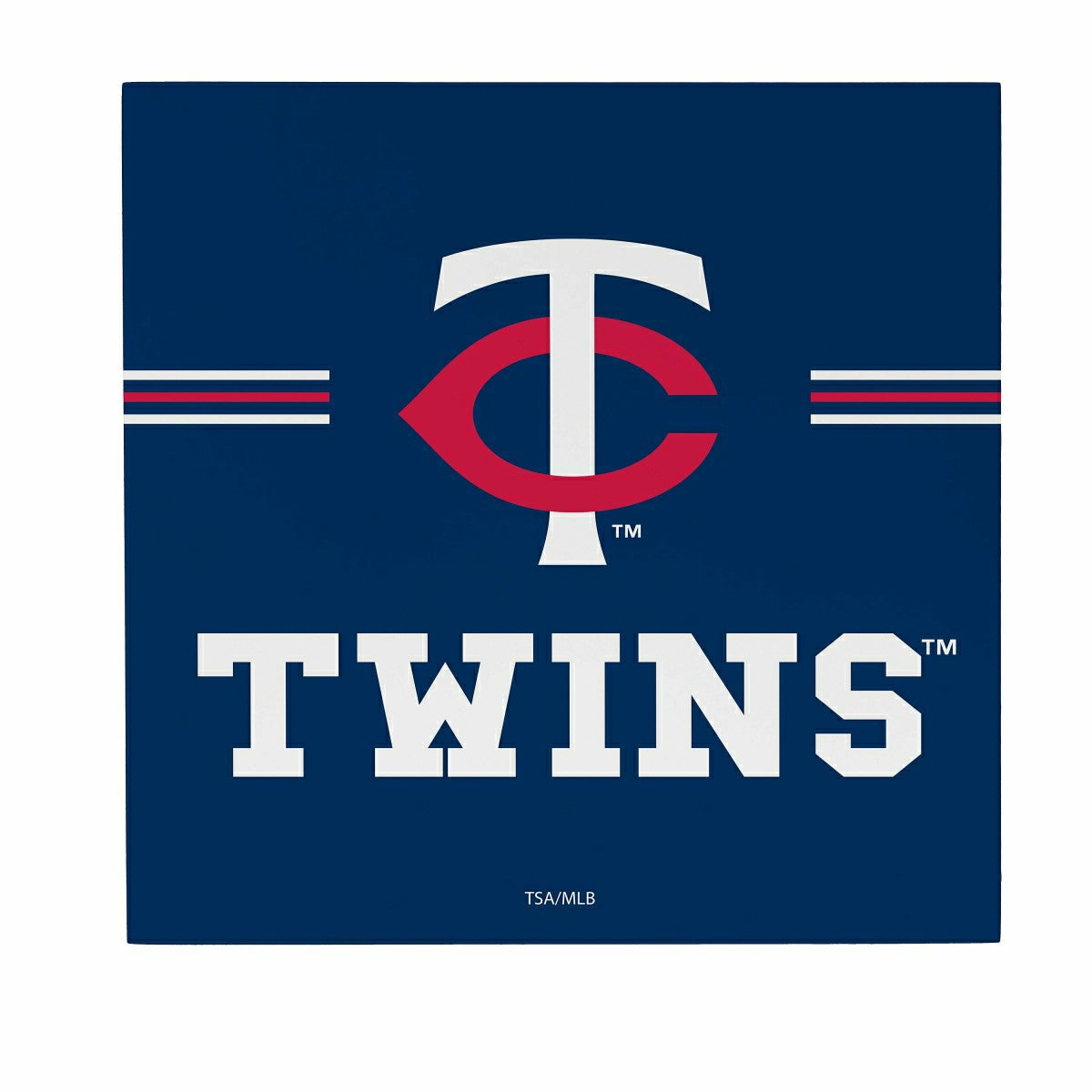 Minnesota Twins Wood Wall Sign, 12x12 - MLB Home