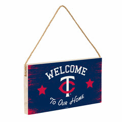 Minnesota Twins Wood Wall Sign, 6x11 - MLB Home