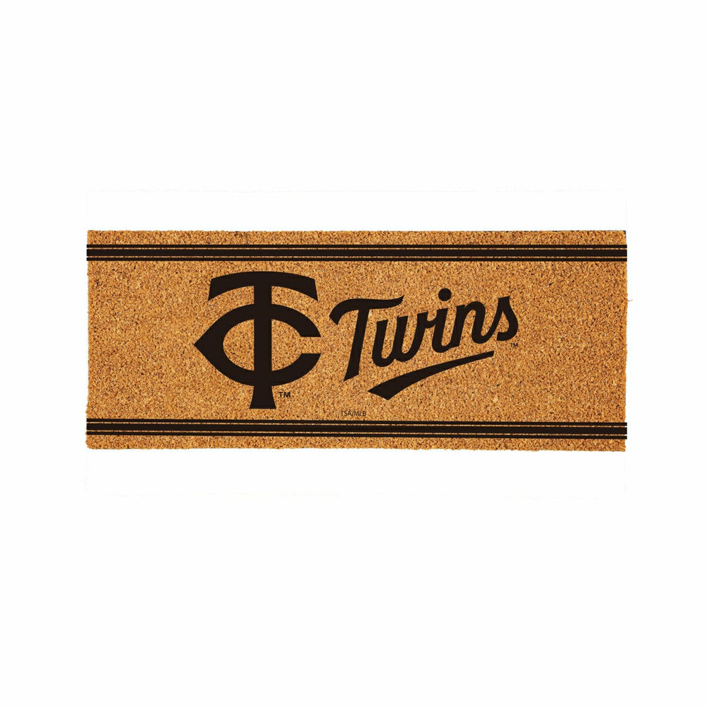 Minnesota Twins Extra Large One Color Coir Mat, 60"x24" - MLB